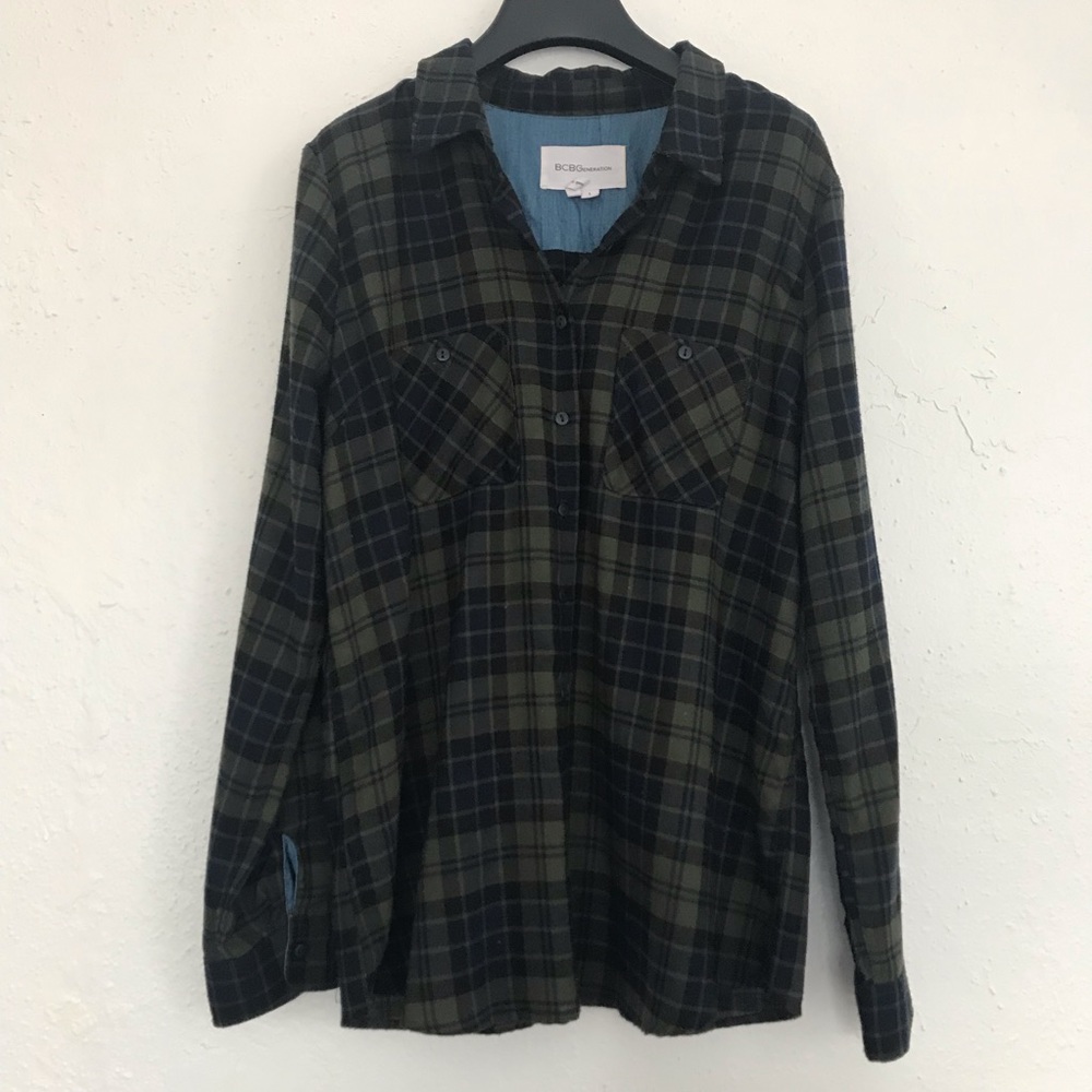 Bcbgeneration Flannel Top